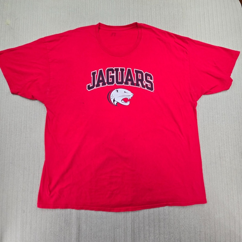 South Alabama Jaguars Shirt Mens 3XL Red NCAA College Tee Football Basketball